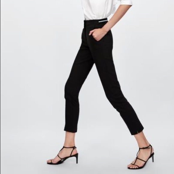 Zara | Pants u0026 Jumpsuits | Black Zara Jogger Waist Pants | Poshmark